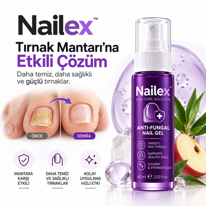 Nailex™ Tırnak Mantarı Bakım Spreyi – 5 Aktif İçerikli Formül